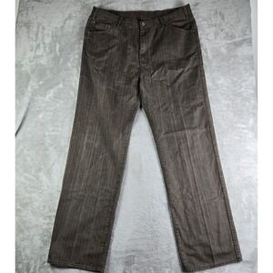Vintage Saltaire Jeans Mens 40x34 Faded Denim Straight Leg Mid Rise Workwear